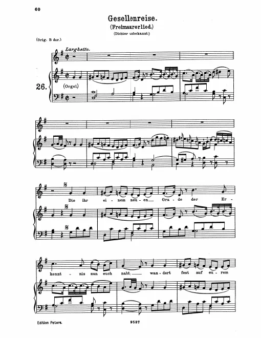 Complete Score (low voice, G major)