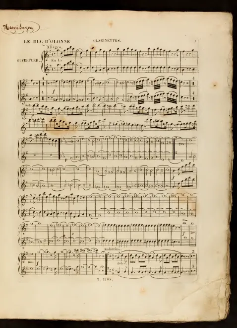 Clarinet 1/2 (C/B/A)