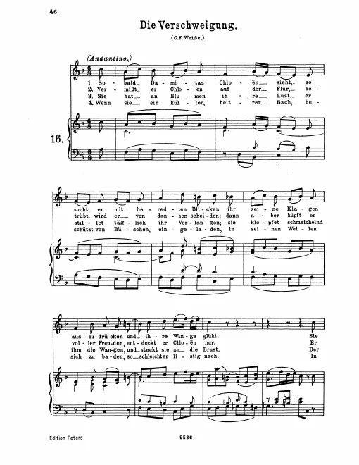 Complete Score (original / high voice, F major)