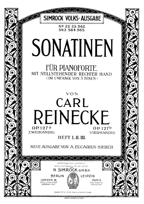 1. Sonatina in C major