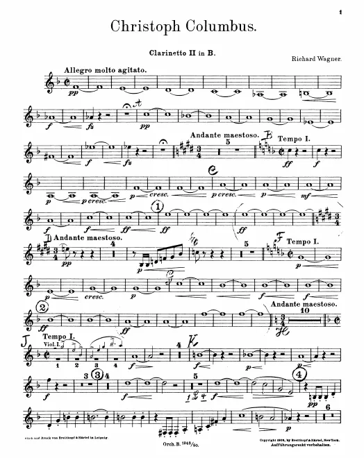 Clarinet 2 (B♭)