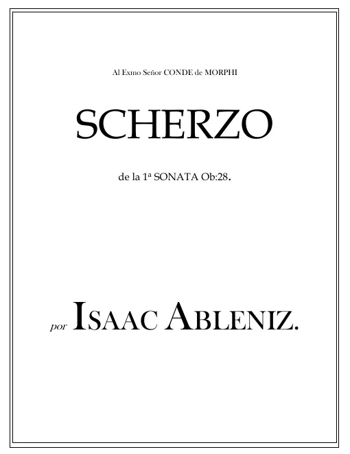 II. Scherzo