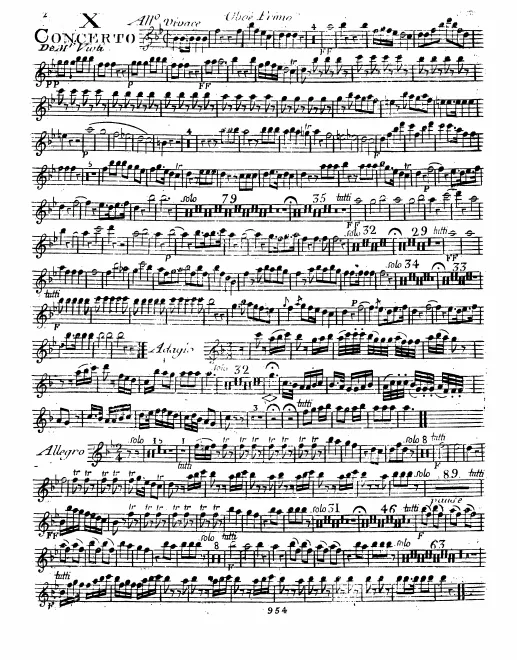 Oboe 1, 2