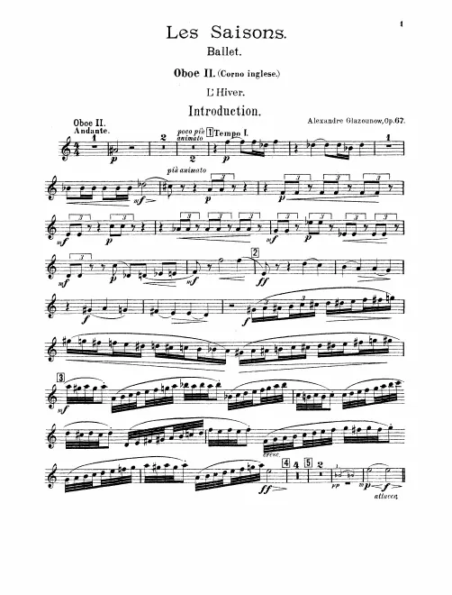 Oboe 2/English Horn