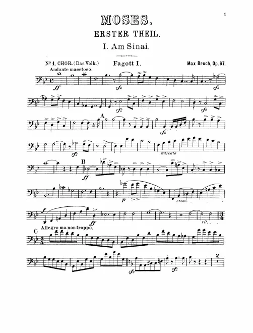 Bassoon 1, 2