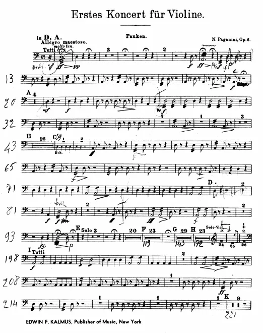 Timpani (D, A)