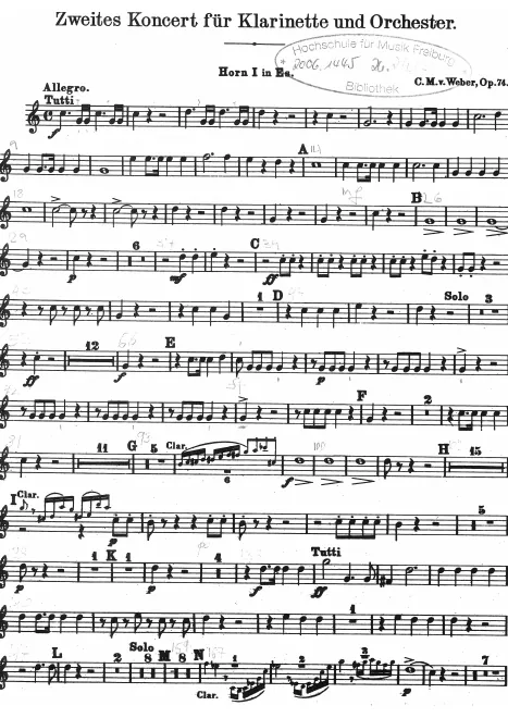 Horn 1 (E)