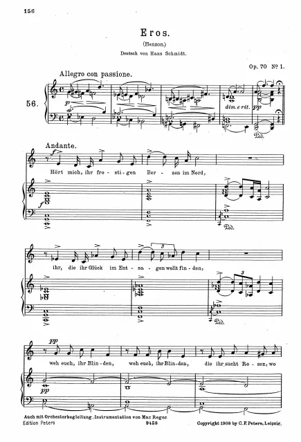 Complete Score (original / low voice, C major)