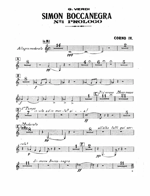 Horn 4 (E/D/A/C/B♭/B/A♭)