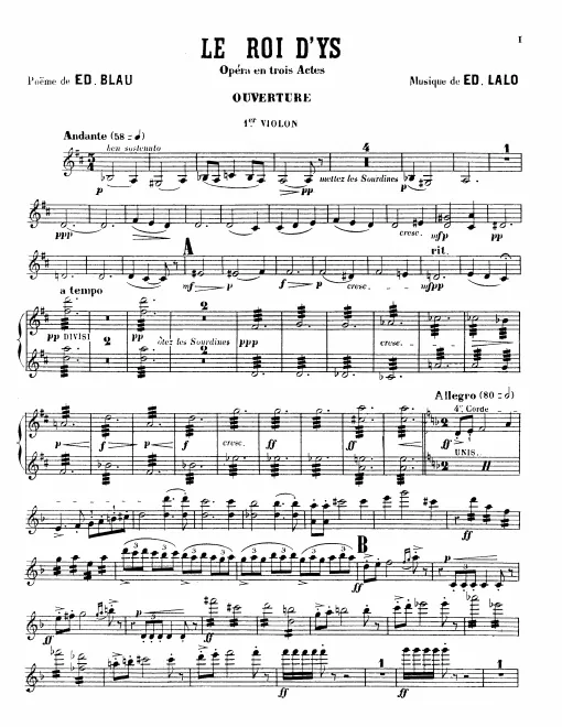 Violins I (without Bowings)