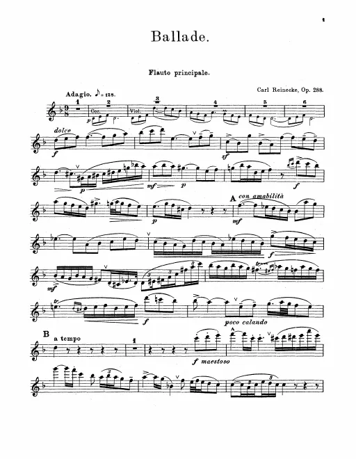 Flute solo