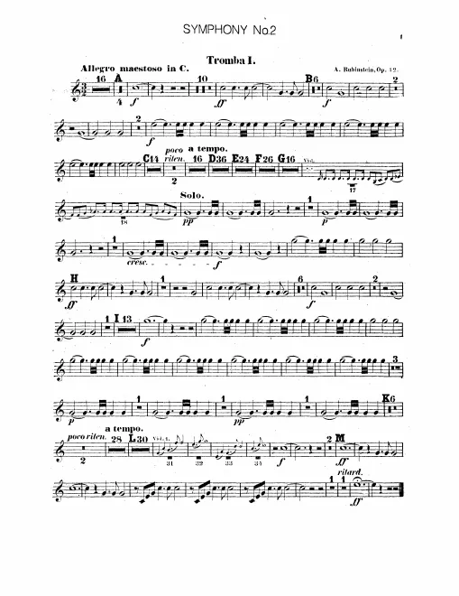 Trumpet 1, 2 (C/E/G)