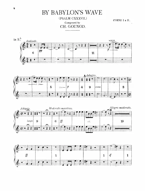 Horn 1/2 (E♭), 3/4 (C)