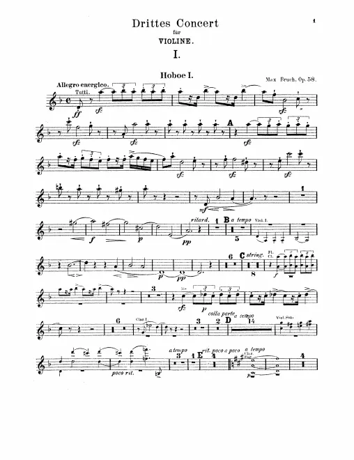Oboe 1, 2