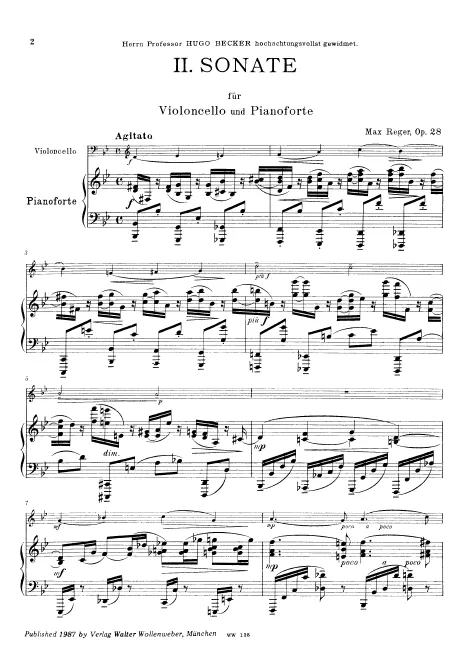 Piano Score and Cello Part