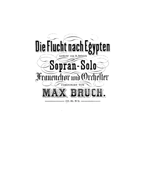 1. Die Flucht nach Egypten