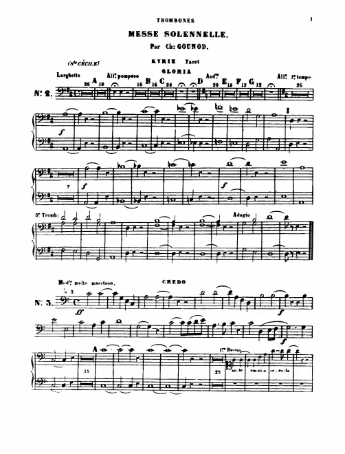 Trombone 1/2/3