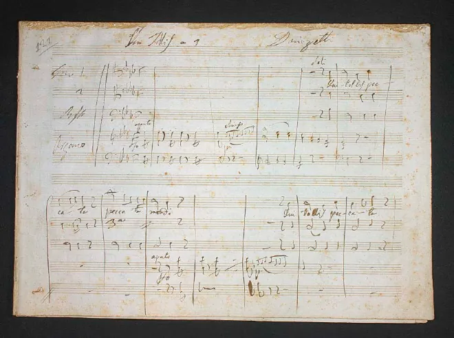 Organ vocal score and Complete Parts
