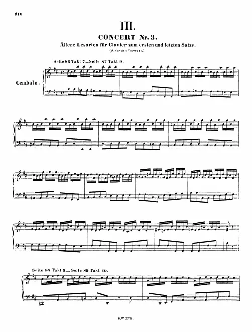 Alternative Solo Part