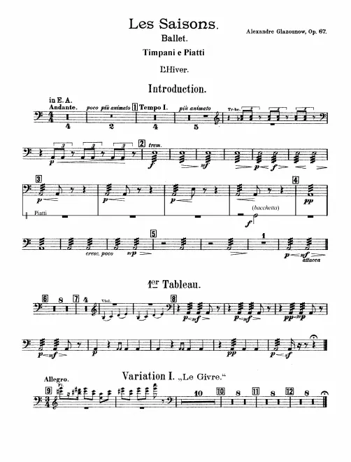 Timpani/Cymbals
