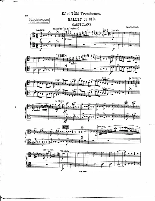 Trombone 1/2, 3, Tuba