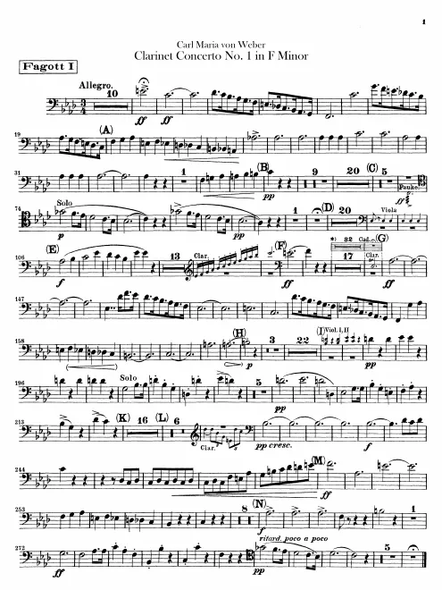 Bassoon 1, 2