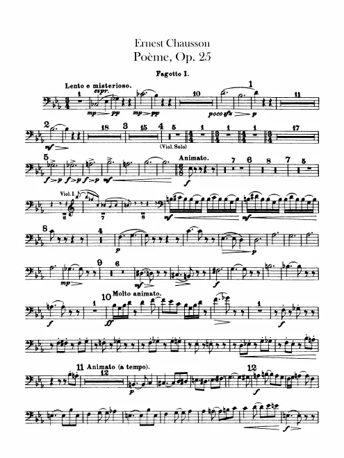 Bassoon 1, 2