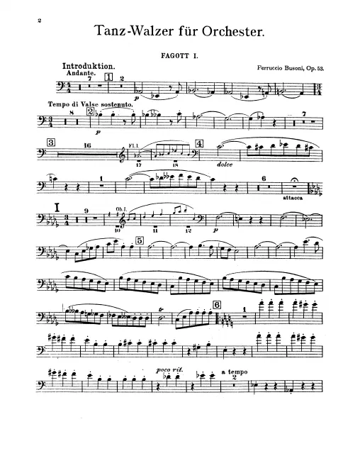 Bassoon 1, 2