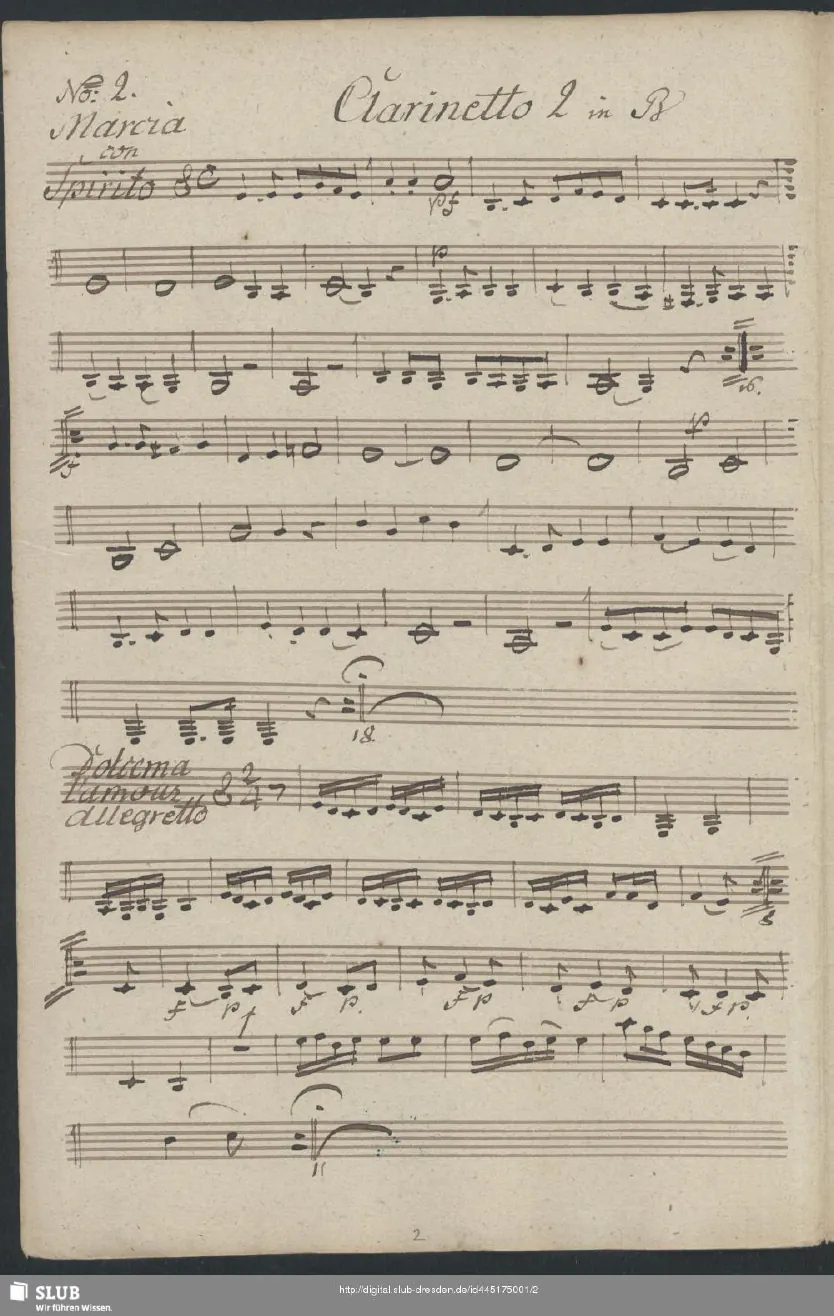 Clarinet 2 (B♭)