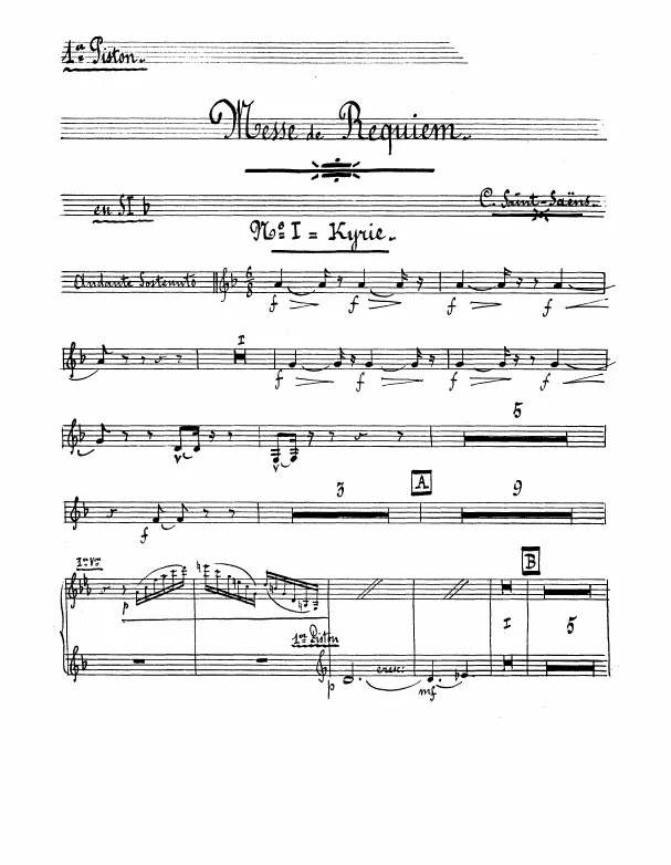 Cornet 1, 2 (B♭, alternate)