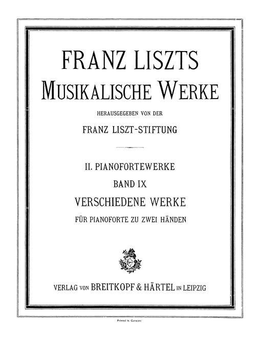 Complete Score (S.153)