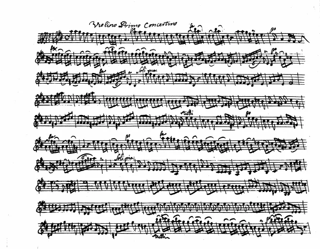 Violin solo 1