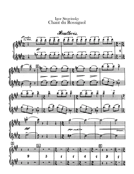 Oboe 1/2 (2nd also English Horn)