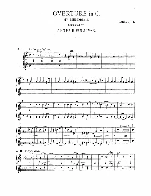 Clarinet 1/2 (C/B)