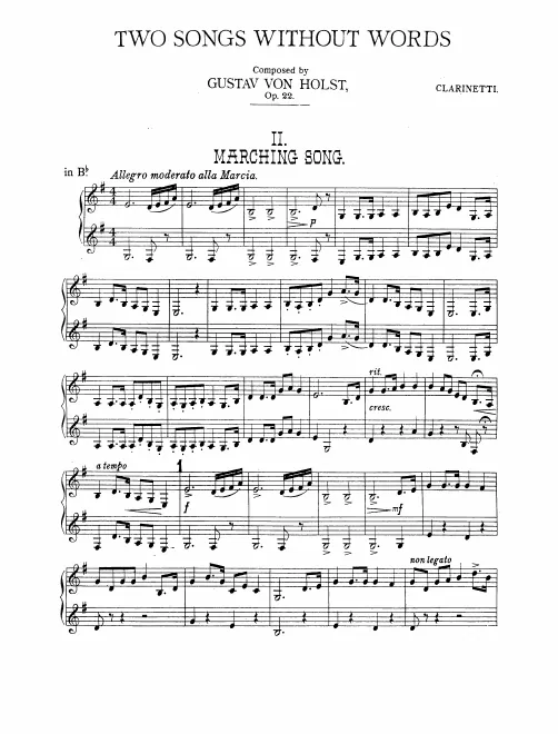 Clarinet 1/2 (B♭)