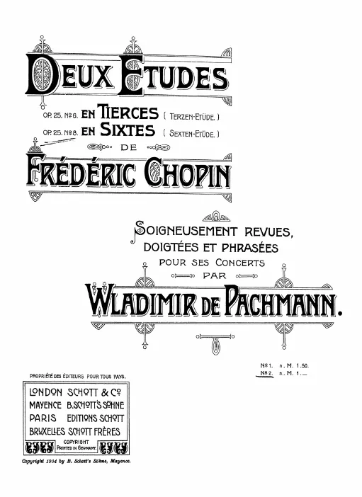 8. Etude in D♭ major