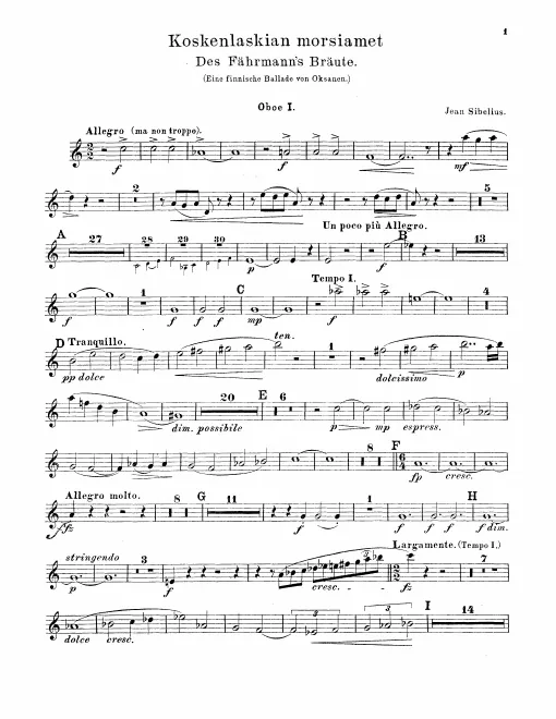 Oboe 1, 2