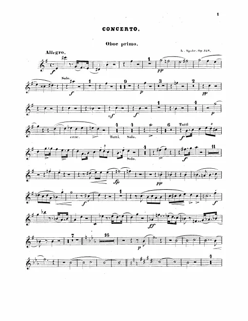 Oboe 1, 2