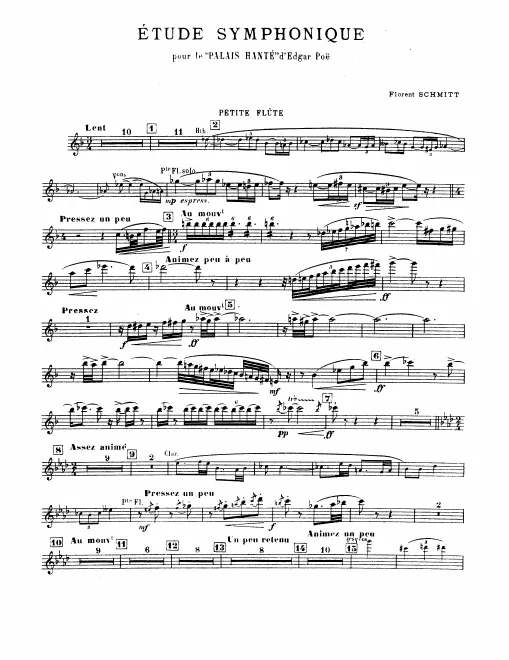 Piccolo, Flute 1/2