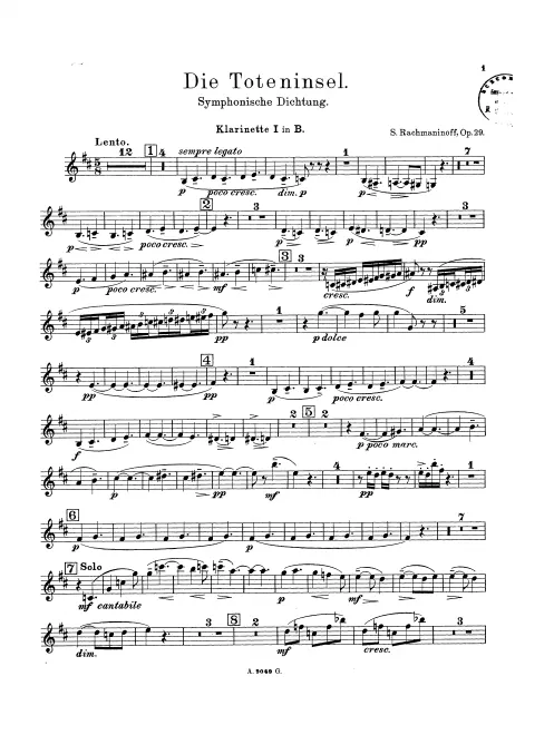 Clarinet 1 (B♭)