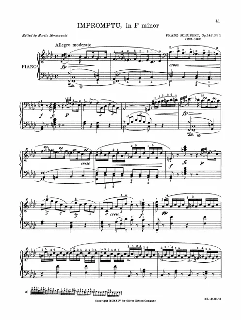 1. Allegro moderato