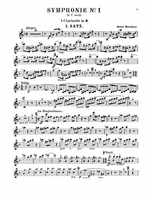 Clarinet 1, 2 (B♭)