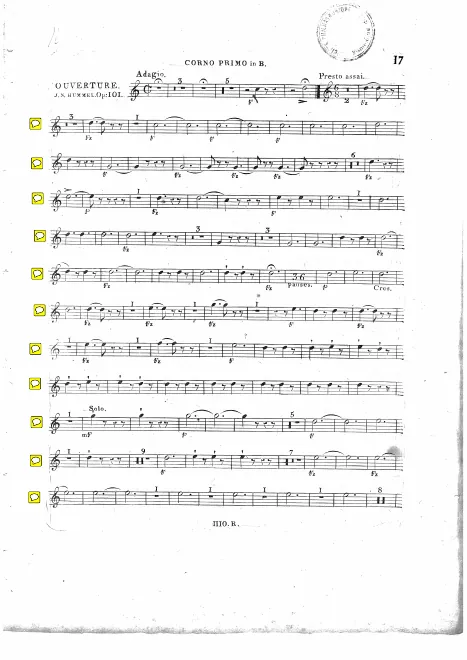 Horn 1, 2 (B♭)
