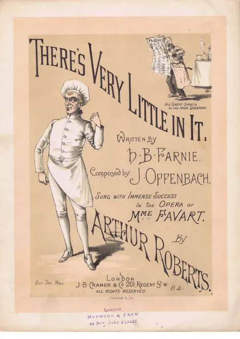 There's Very Little in It (Act II, No.10: ''Chanson de l'échaude'')