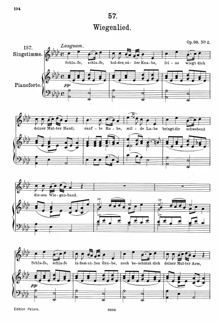 Complete Score (Original / High Voice, A♭ major)