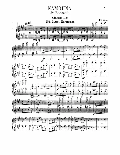 Clarinet 1/2 (A/B♭)