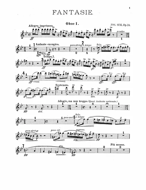 Oboe 1, 2