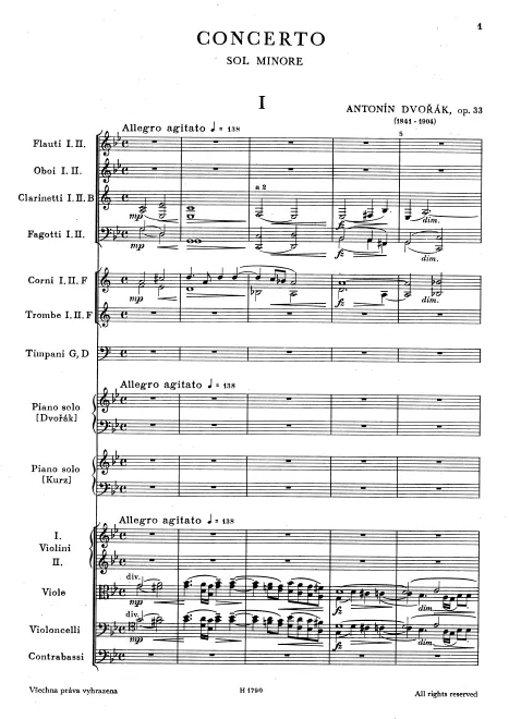 1. Allegro agitato