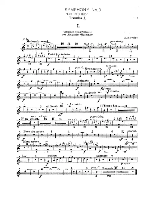 Trumpet 1, 2 (A/B♭)