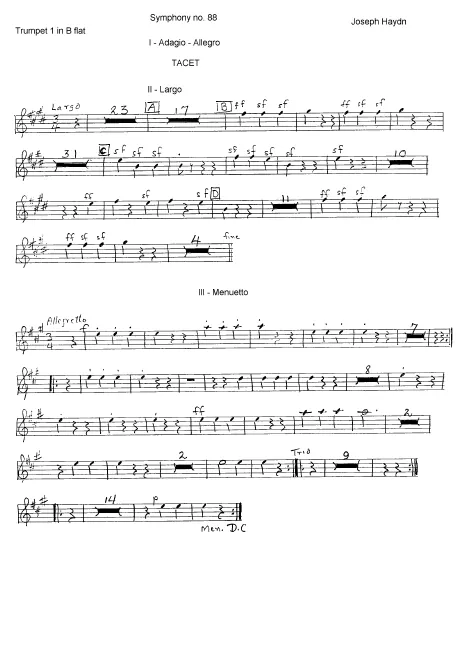 Trumpet 1 (B♭)